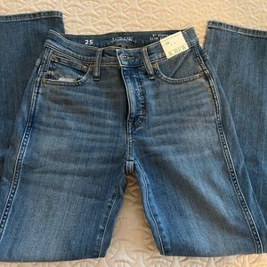 J Crew 9in Vintage Slim Straight, size 25